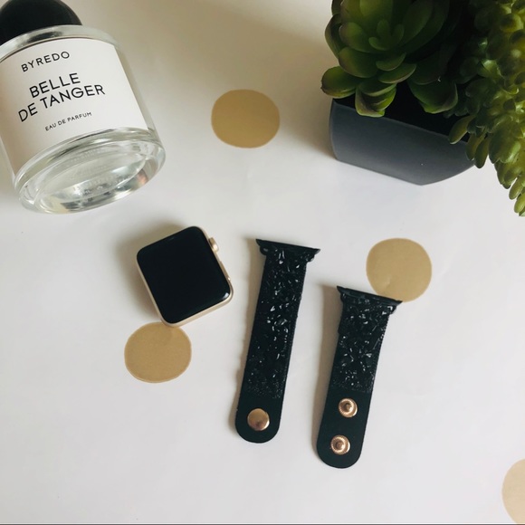 {GRYFFIN} Apple Watch band crushed stone watch - Picture 5 of 7